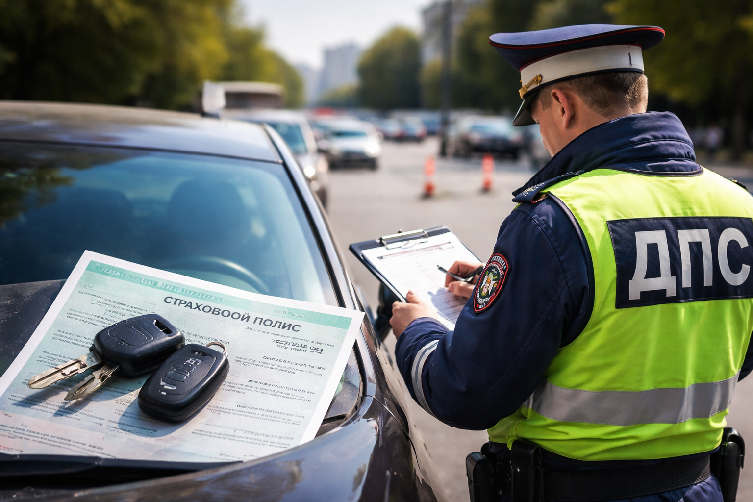 С 23 марта в России изменился порядок штрафов за езду без ОСАГО